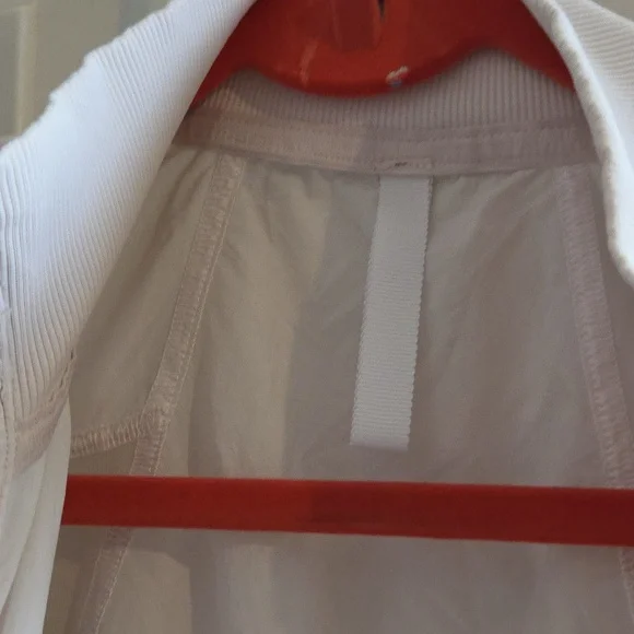 Lululemon Athletica Serve It Jacket Bomber  White - Picture 10 of 10
